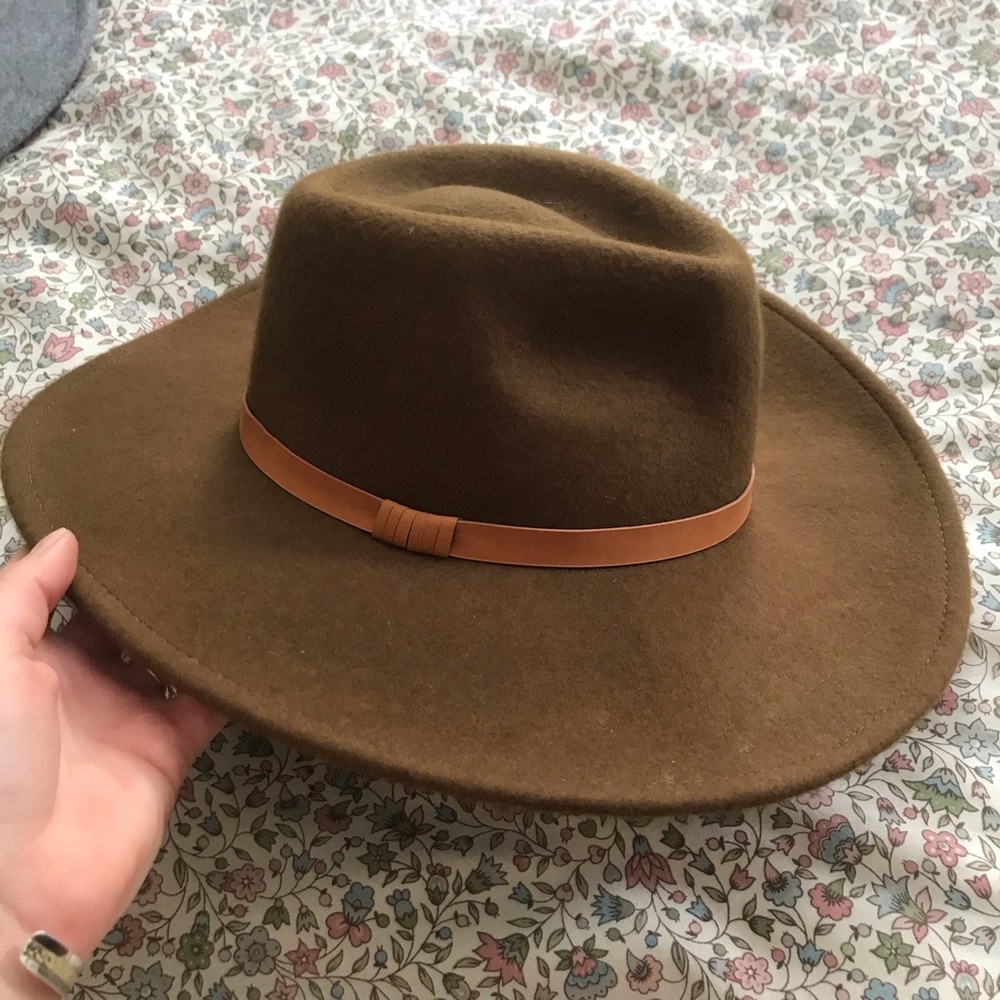 Wool hat. Felt hat. Hipster, cowgirl festival hat